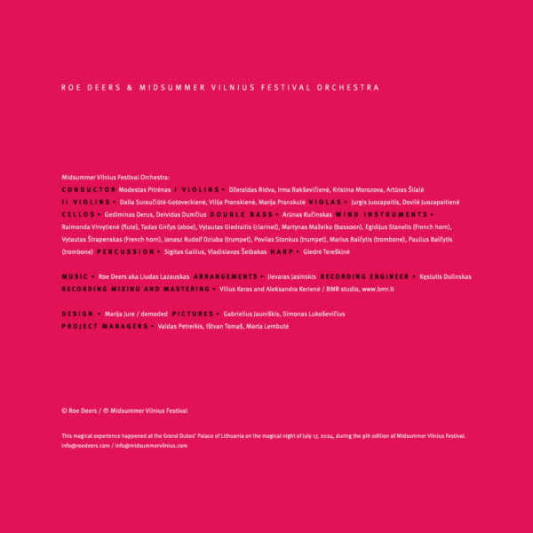 Roe Deers & Midsummer Vilnius Festival Orchestra